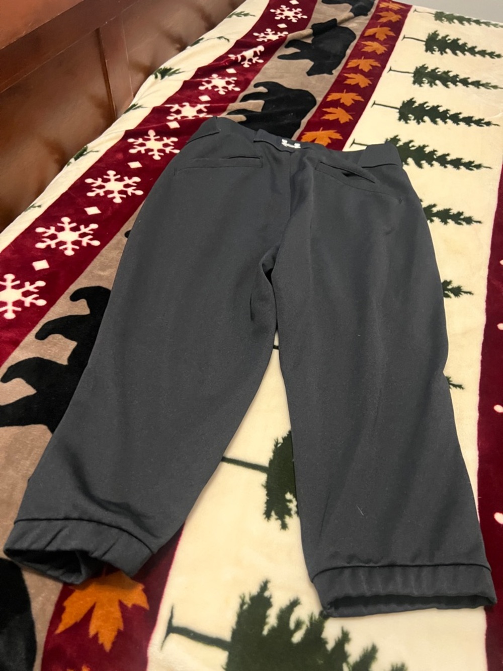 Under armour Black Softball Waistband Pants